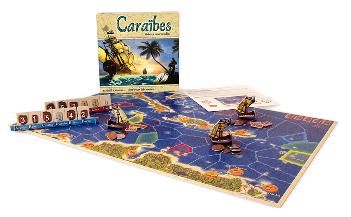 Karibic pirate ships