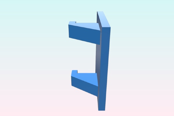 Sword Wall Hanger (Large) | 3d print model