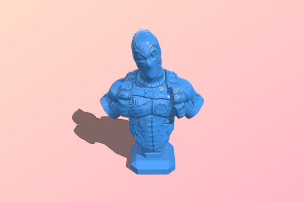 Mr Deadpool Bust | 3d print model
