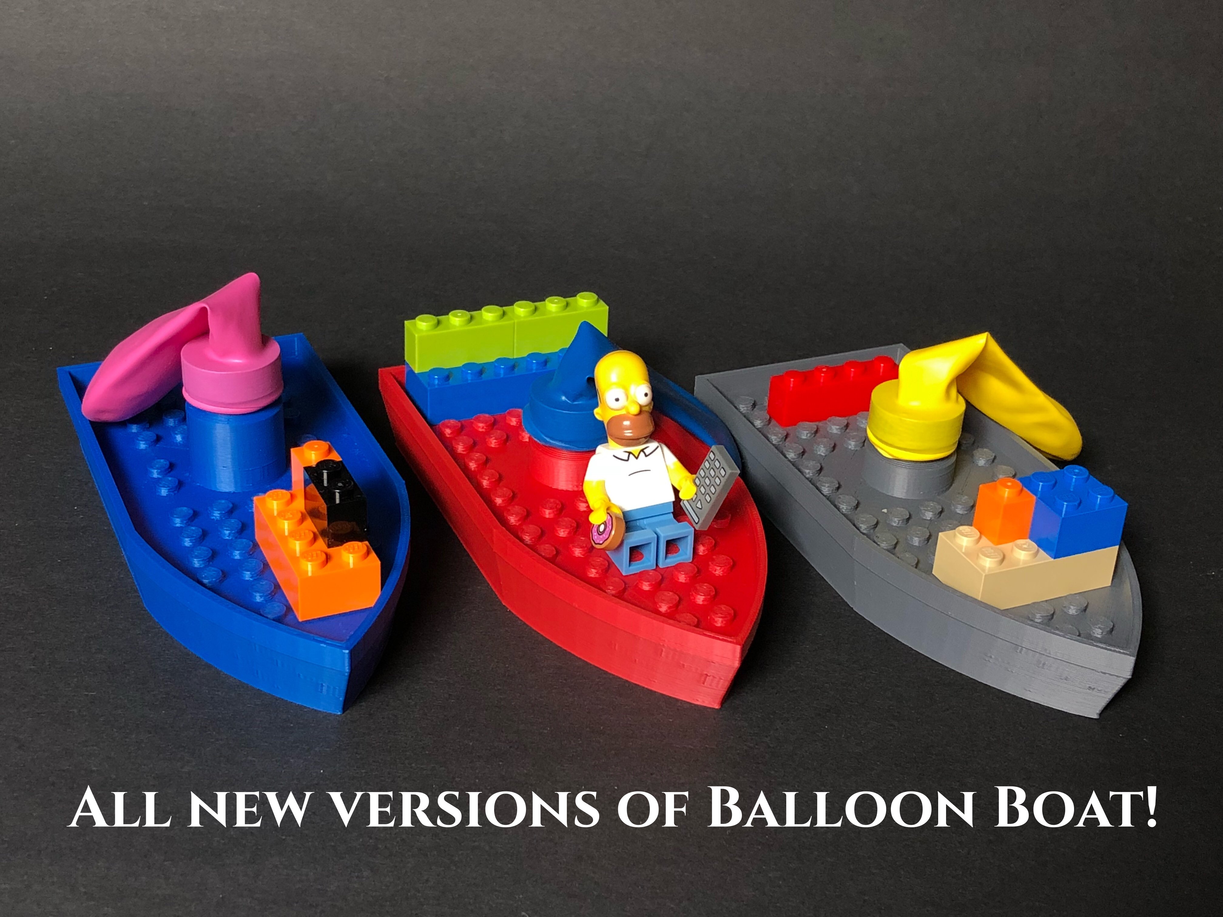 Lego Balloon Boat V3