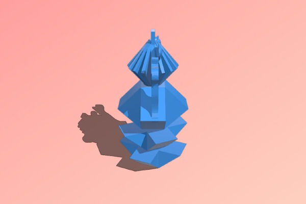 Christmas Alien Ornament | 3d print model