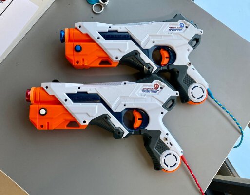 Gun4IR Nerf Alphapoint Conversion Parts | 3d print model