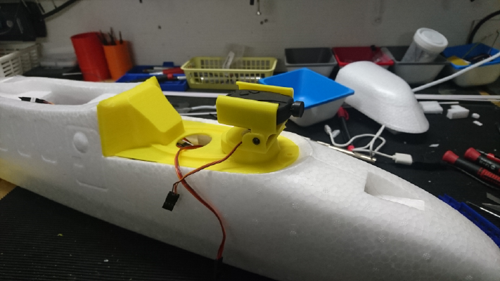 FPV pod for Twinstar II | 3d print model