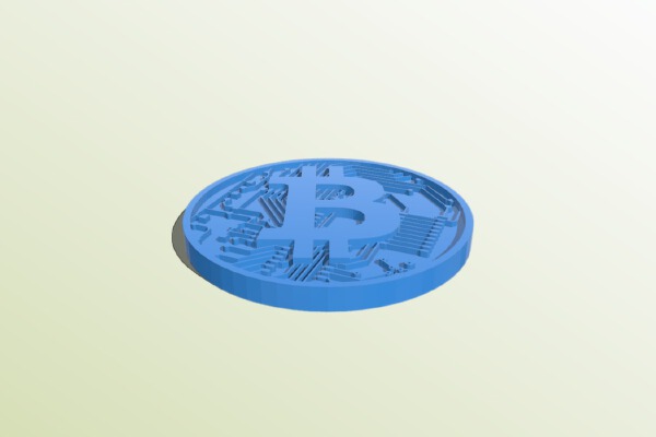 Bitcoin Gift Coin | 3d print model