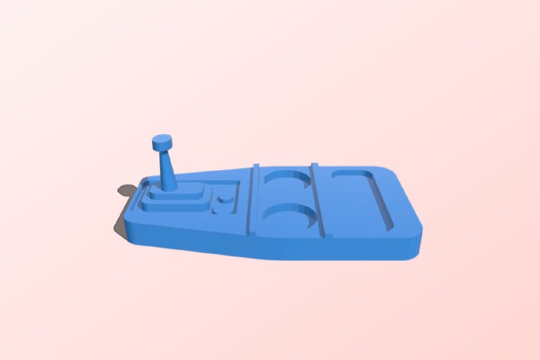 console central pour RC 1_10 (drift,scale,buggy,crawler) | 3d print model
