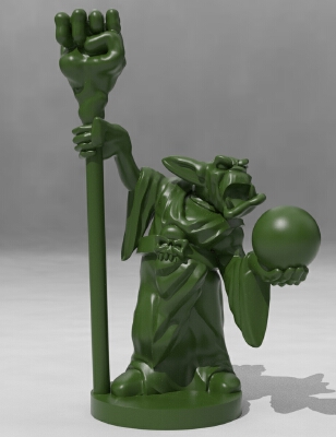 Orc Shaman | 3d print model