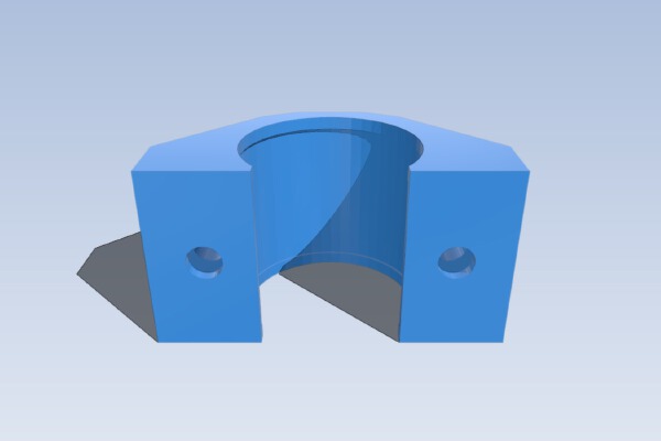 Prusa i3 Mk3 Igus RJZM-01-08 y-axis bushing holder | 3d print model