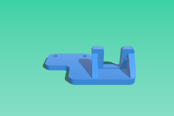 Duplicator 6 BLTouch Mount | 3d print model