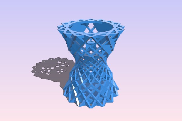 Tornado Planter | 3d print model