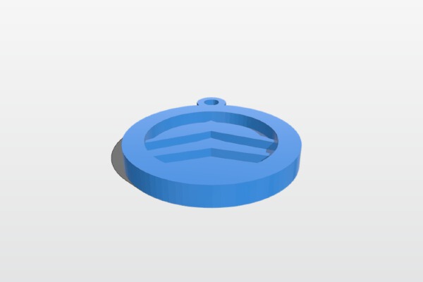 citroen keychains | 3d print model