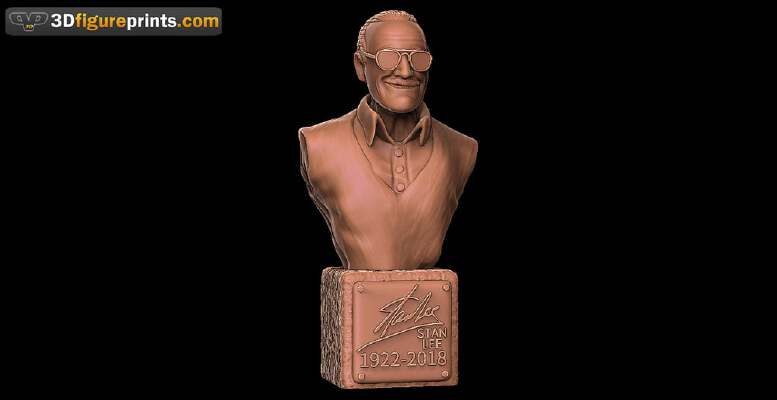 Stan Lee Bust | 3d print model