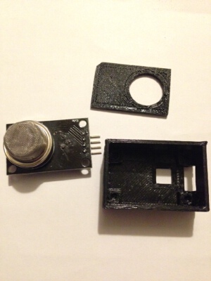 Box for gas MQ5 sensor | 3d print model