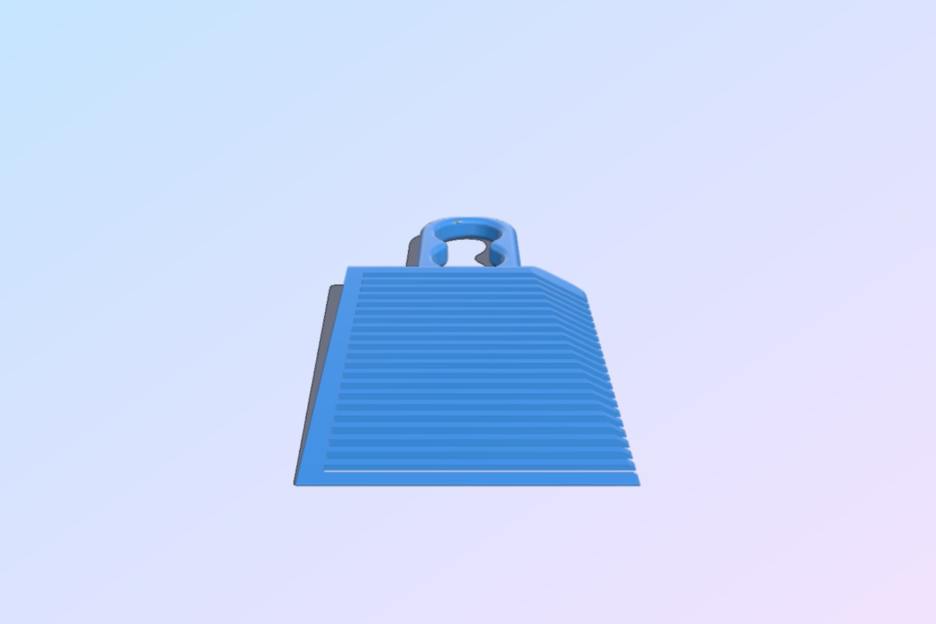 Peine - Comb to cut with different hair length - v2