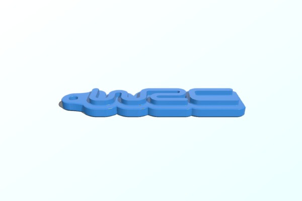 WRC KeyChain | 3d print model
