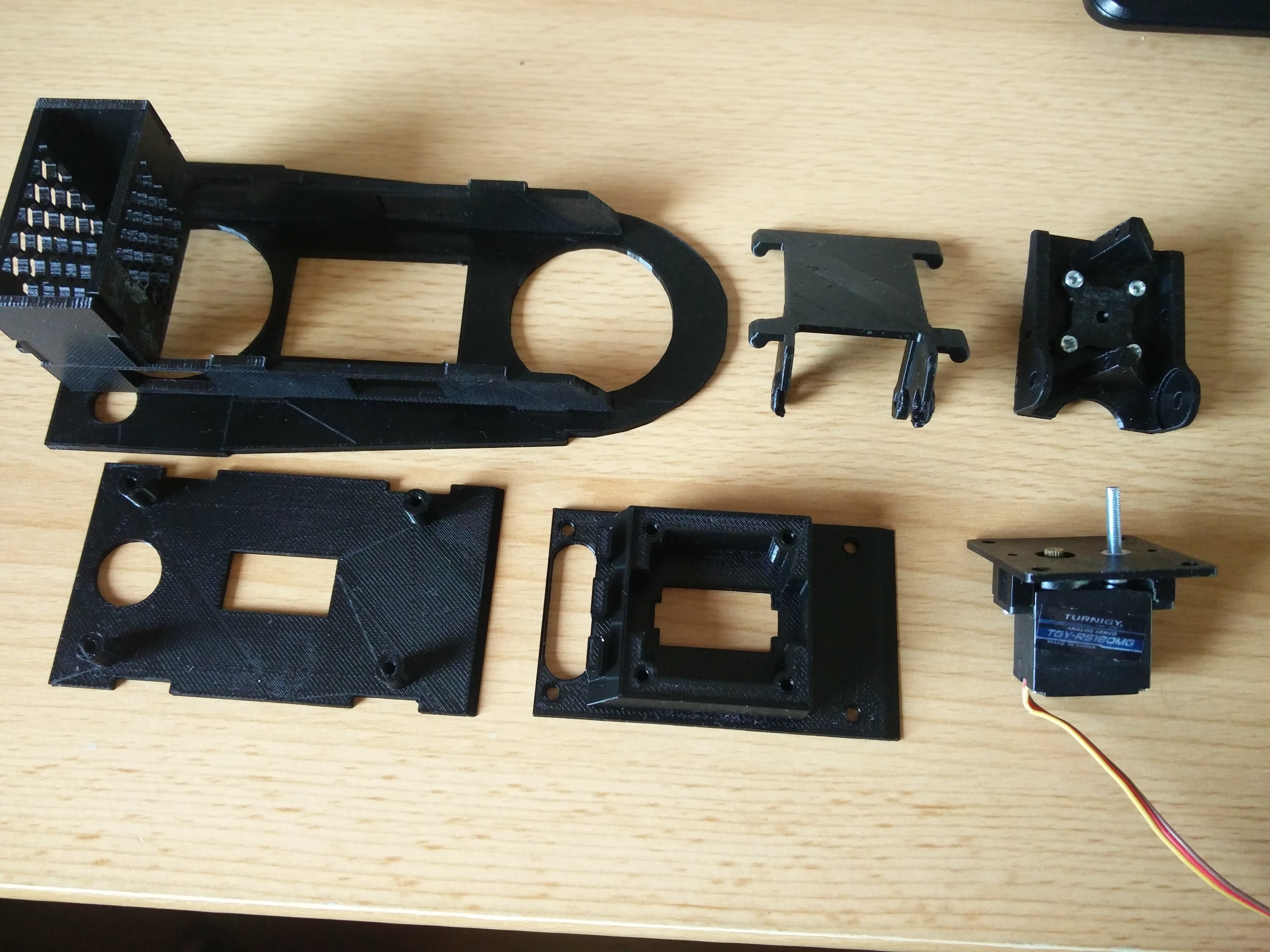 Base plate for leightweight Pan Tilt