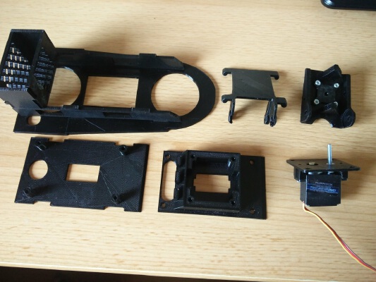 Base plate for leightweight Pan Tilt | 3d print model