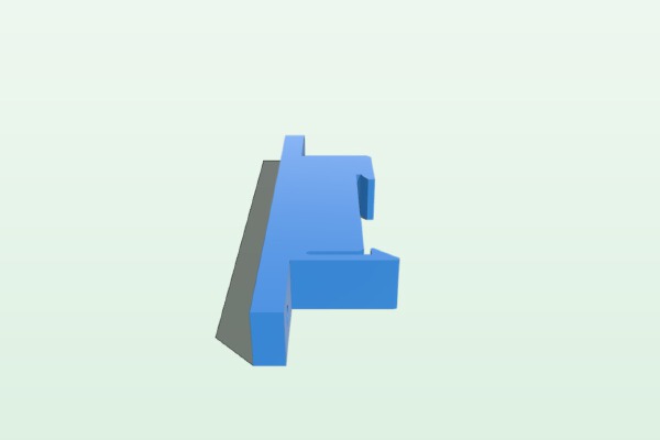 TH35 DIN rail mount for Raspberry PI case | 3d print model