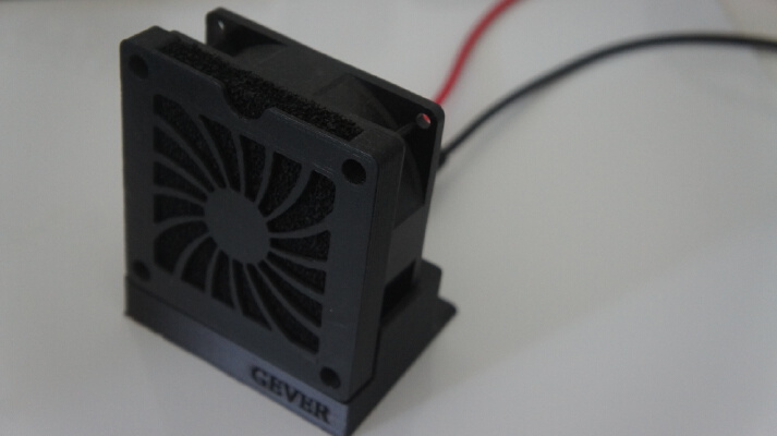 Simple Solder Fume Fan | 3d print model