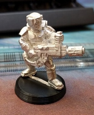 25mm wargaming bases | 3d print model