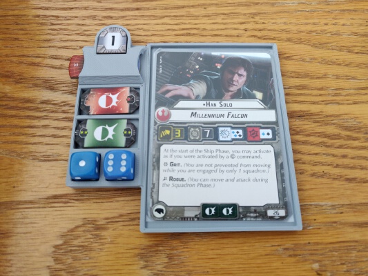 Star Wars Armada - Squadron Dashboards - connectible | 3d print model