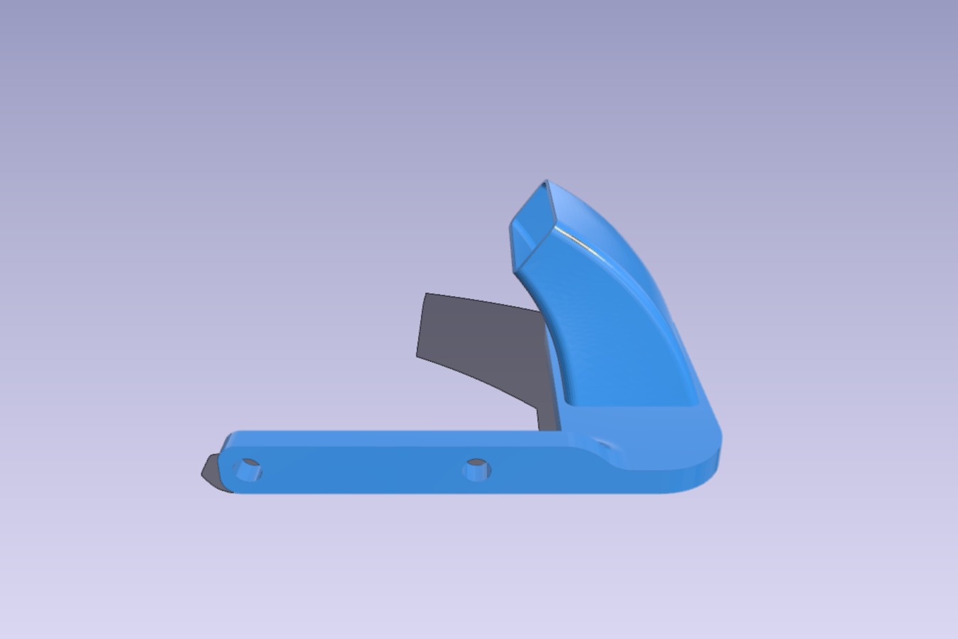 Single 5015S Blower_Radial Fan Duct Mount (Tevo Tarantula)