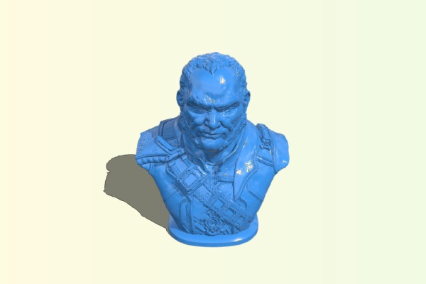 Mack Rhukta bust | 3d print model