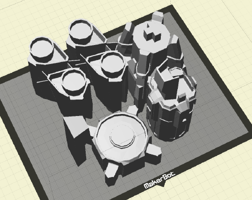 Donnager Single print | 3d print model