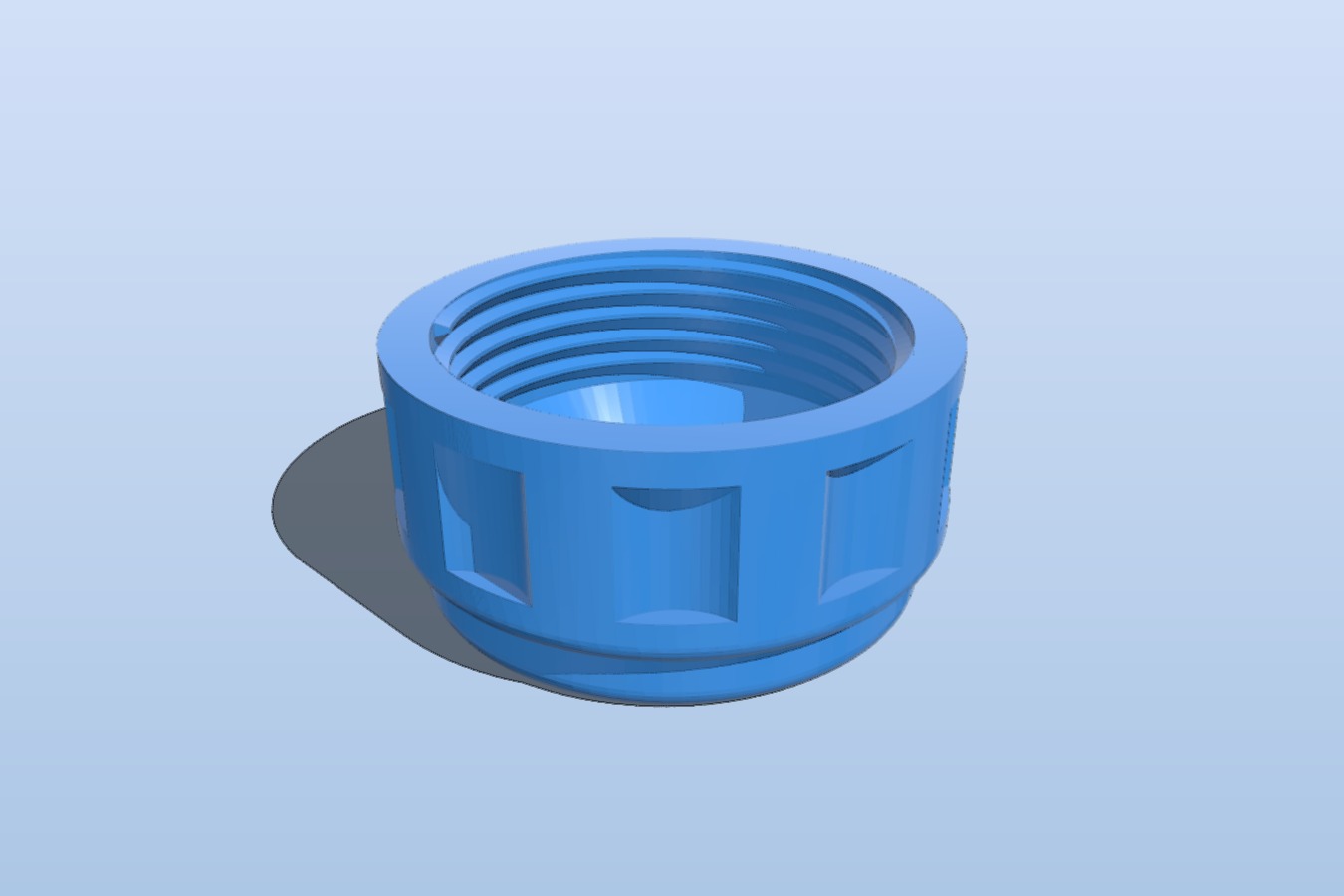 Screw clamp for hose attachment