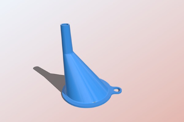 Entonnoir déporté | 3d print model