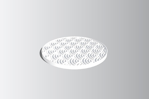 Wavepattern Coaster | 3d print model