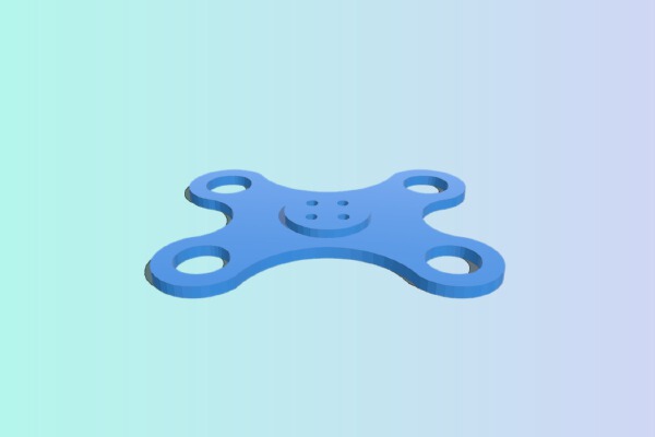 Support Gimbal Gopro | 3d print model