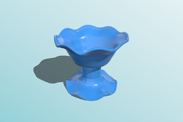 Small fruit plate | 3d print model