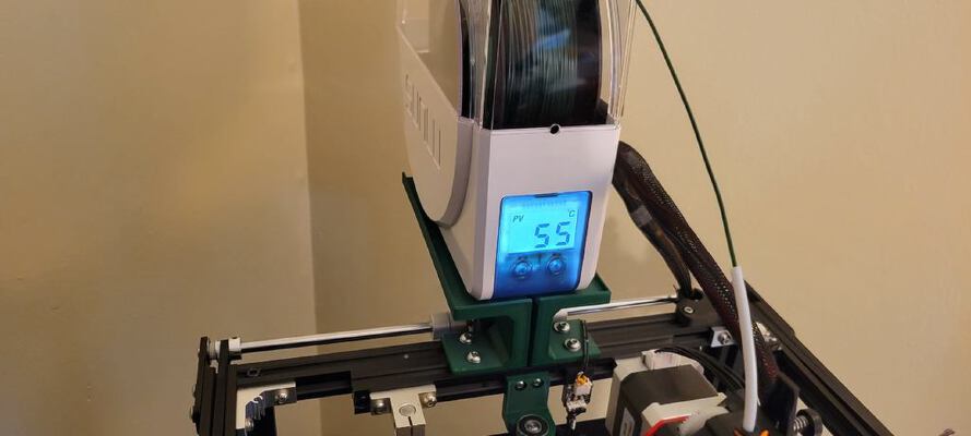 Ender 5 Filament Dryer Mount | 3d print model
