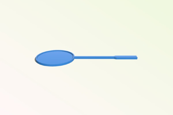 Badminton racket | 3d print model