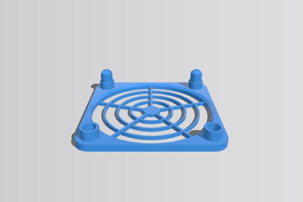 40mm Fan Grill | 3d print model