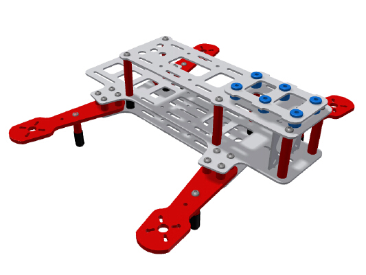 r.250 FPV Quad | 3d print model