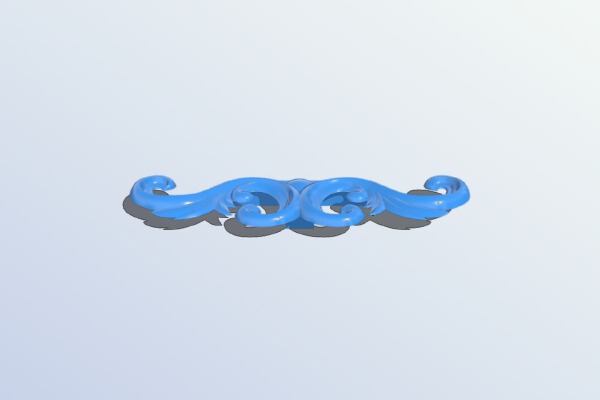 Simple Victorian Frame | 3d print model