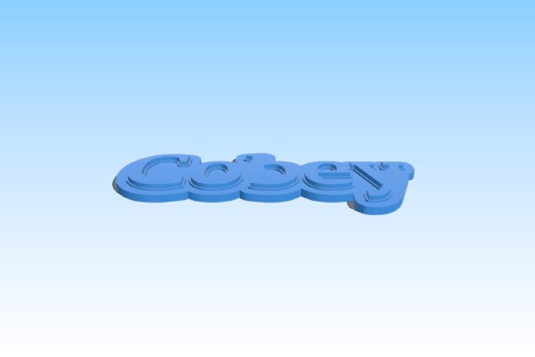 Cobey Keytag | 3d print model
