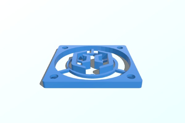 Artillery SWX1 40mm Case Fan Grille | 3d print model