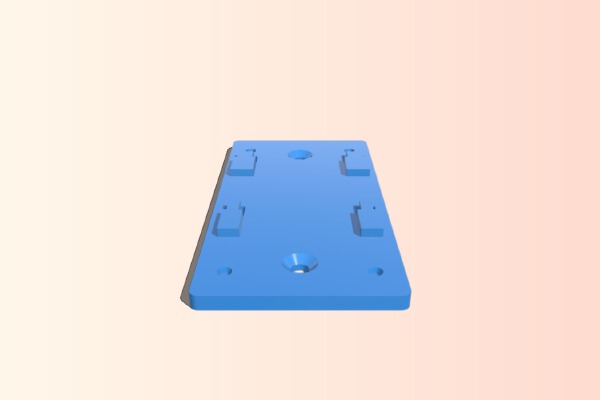 Ubiquiti UniFi PoE-Injector Wall-Mounting Bracket | 3d print model