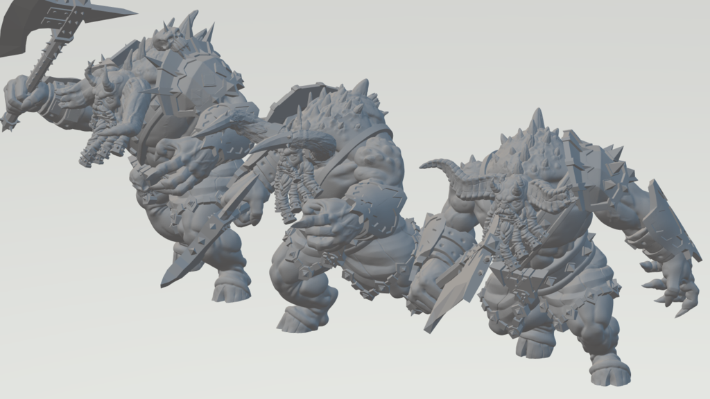 Chaos Dwarf Minotaurs _ Kadim Incarnates - Remix