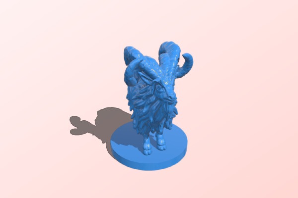 Woe Goat | 3d print model