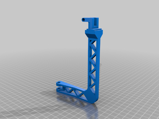 Ender 3 short arm mount for logitech C270 camera | 3d print model