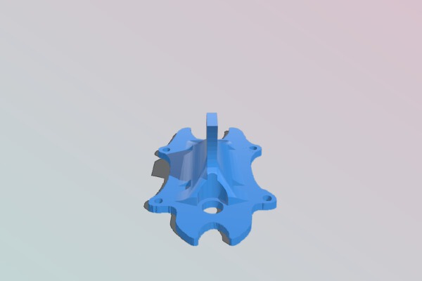 BFight210 Top Shark Fin | 3d print model