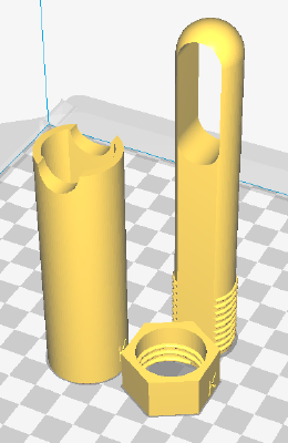 [K] Aide maintien crayon (Pen holder) | 3d print model