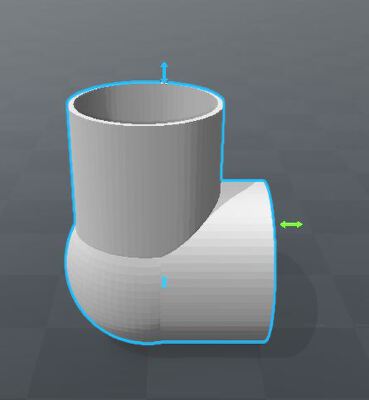 Adapter 90° 148 vs 128mm | 3d print model
