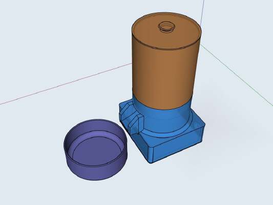 Pet Feeder - micrOS | 3d print model