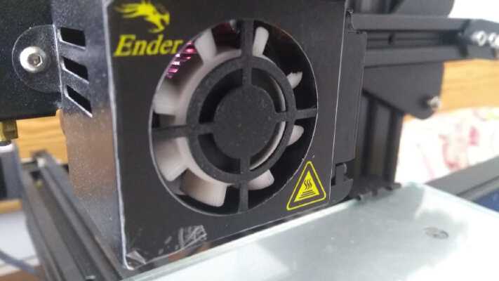 40 mm Fan v2 (Hotend Replacement)  Ender 3 | 3d print model