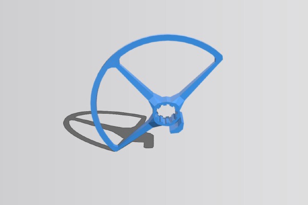 Propeller Guard TBS X-Racer | 3d print model