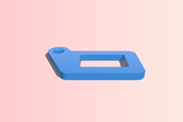 Seat Belt Alarm Stopper for SUBARU | 3d print model